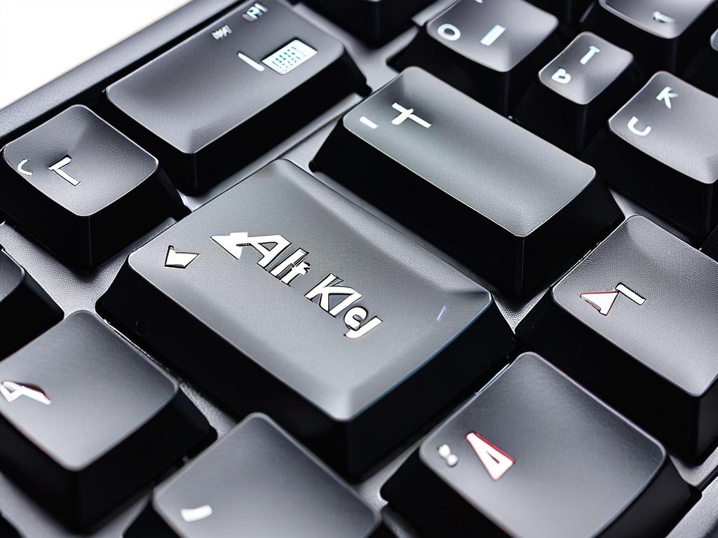 Клавиатура с выделенной клавишей Alt