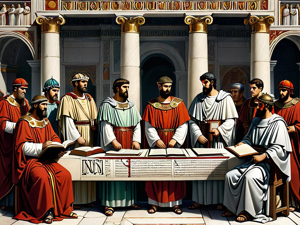 Римские юристы, которым Юстиниан поручил составить Кодекс