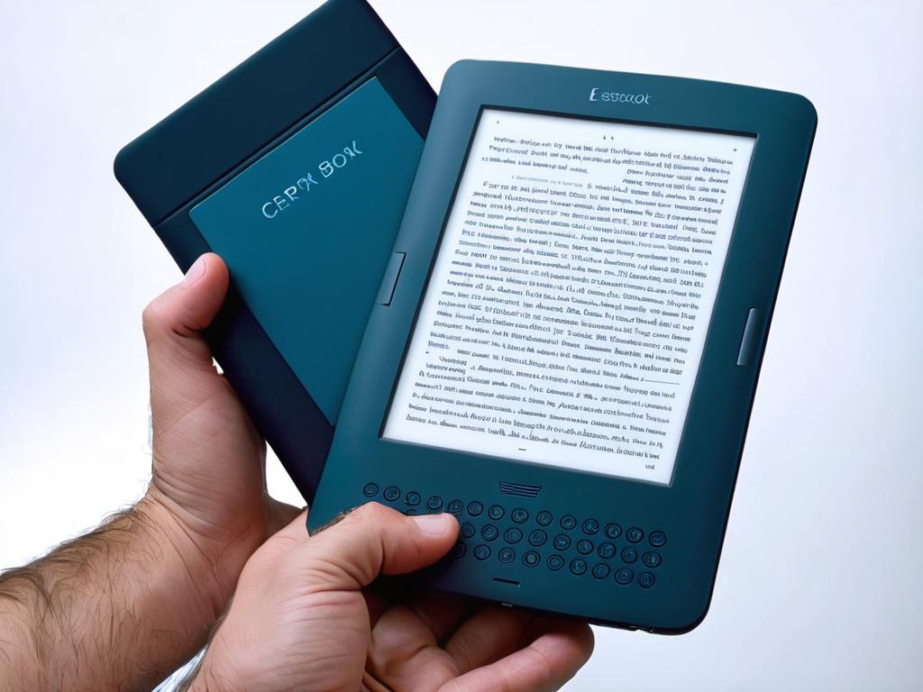 Современное устройство для чтения электронных книг одной рукой.