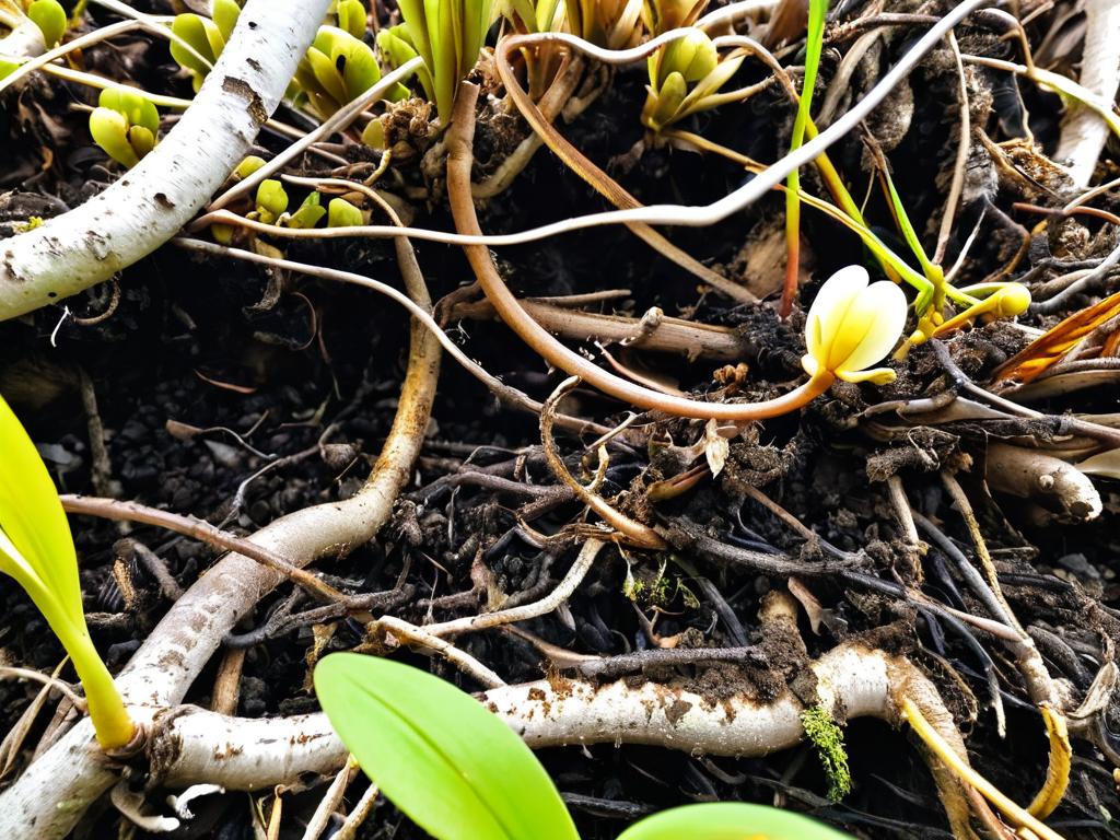 Гниль на корнях - распространенная причина увядания орхидей