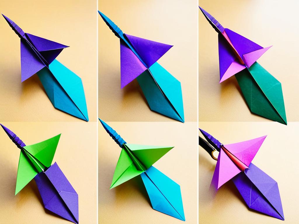 Различные мастер-классы по изготовлению бумажных кунайев с помощью оригами
