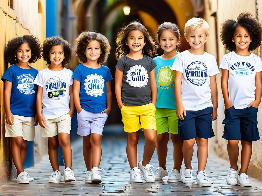 Повседневная детская одежда Fun Time — футболки, шорты, платья, брюки