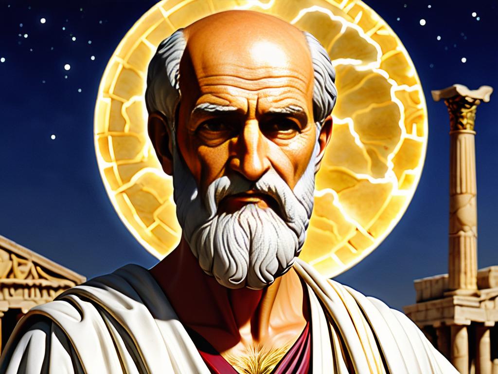 Древнегреческий врач Гиппократ, который ввел в обращение термин "меланхолия"