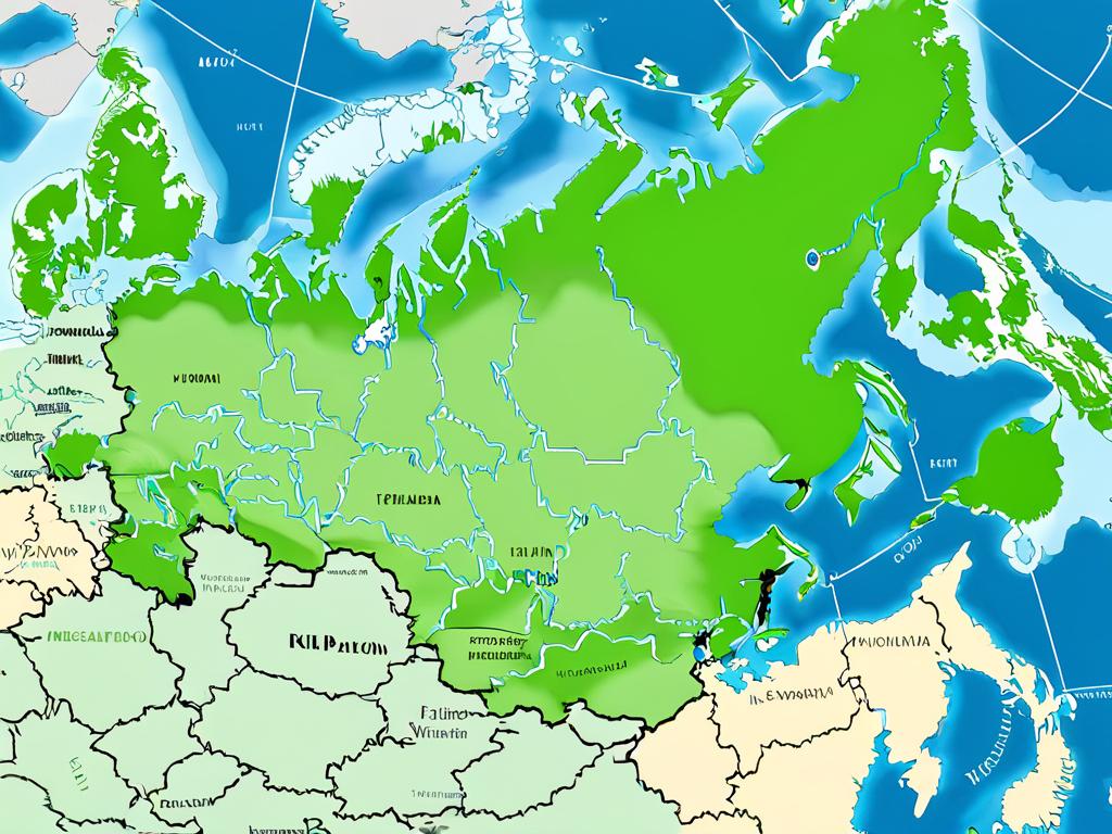 Карта покрытия МегаФона в регионах России