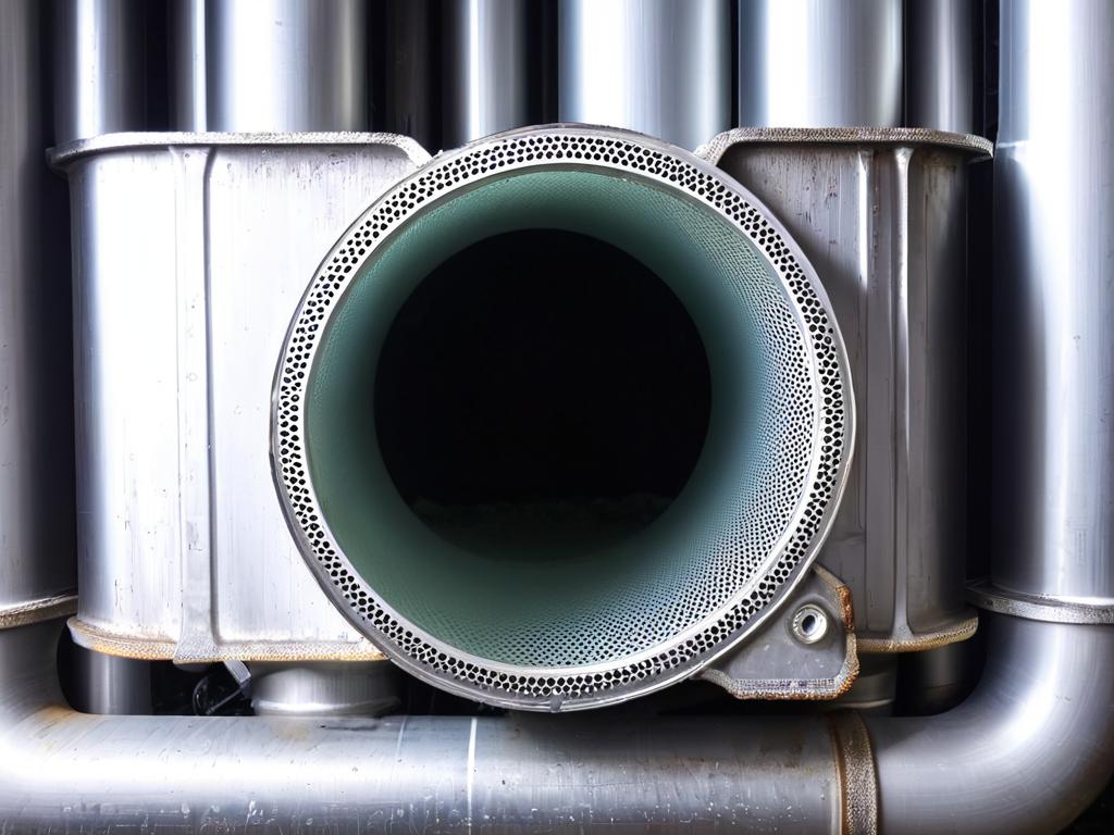 Воздушные пузырьки внутри трубы радиатора