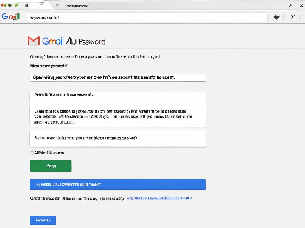 Скриншот страницы регистрации Gmail, где запрашиваются логин и пароль