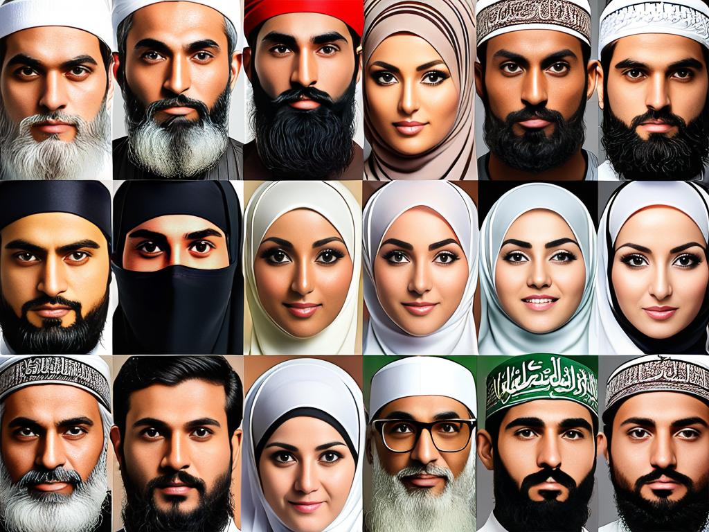 Фото мусульман разных национальностей