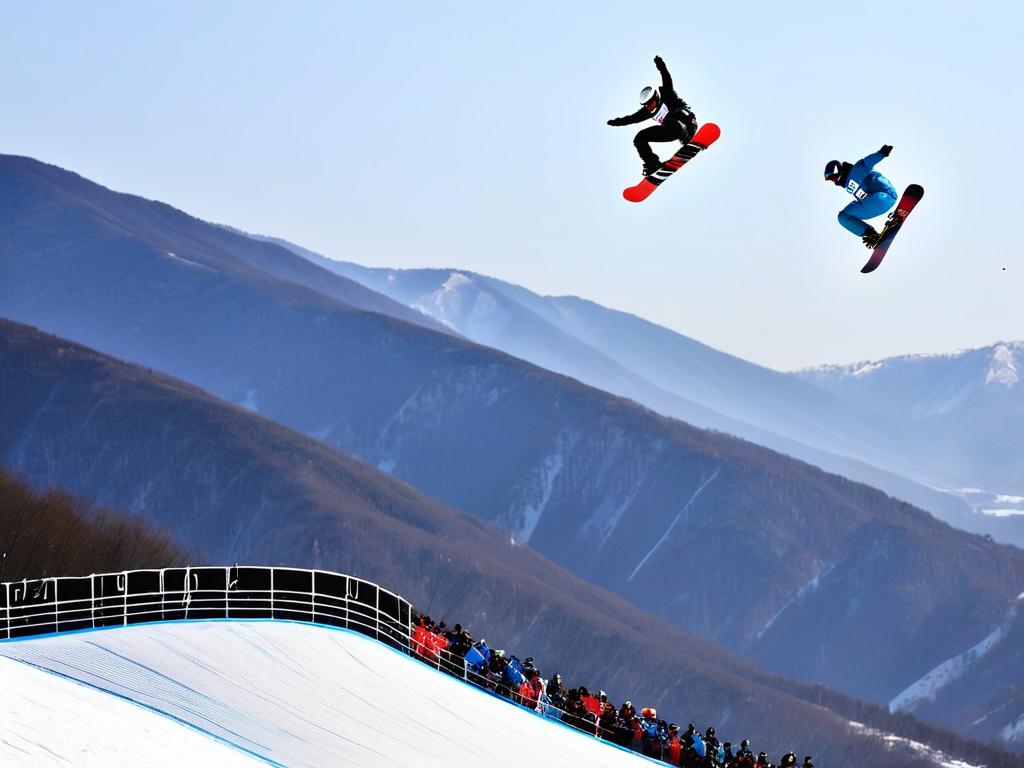 Соревнования по биг-эйру в сноуборде - новая дисциплина на Олимпиаде 2018