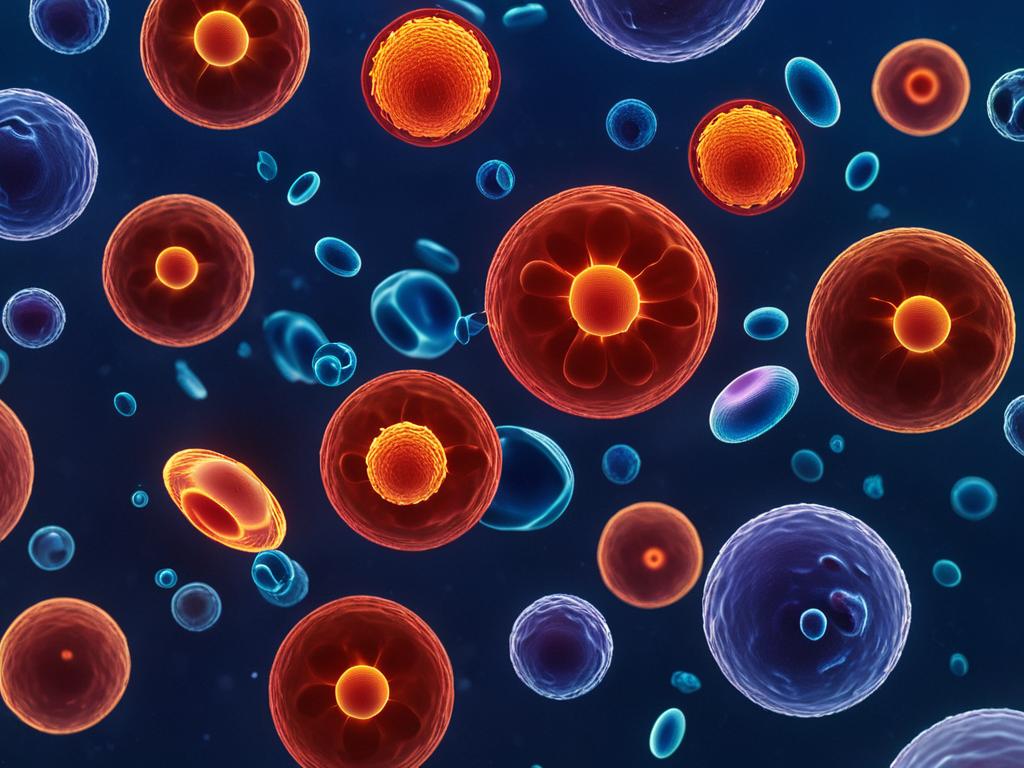 Микроскопическое изображение тромбоцитов в крови
