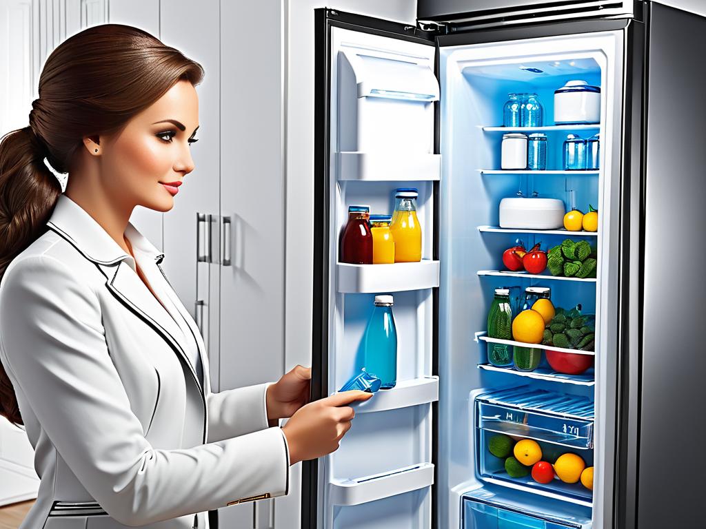 Схема работы холодильника No Frost