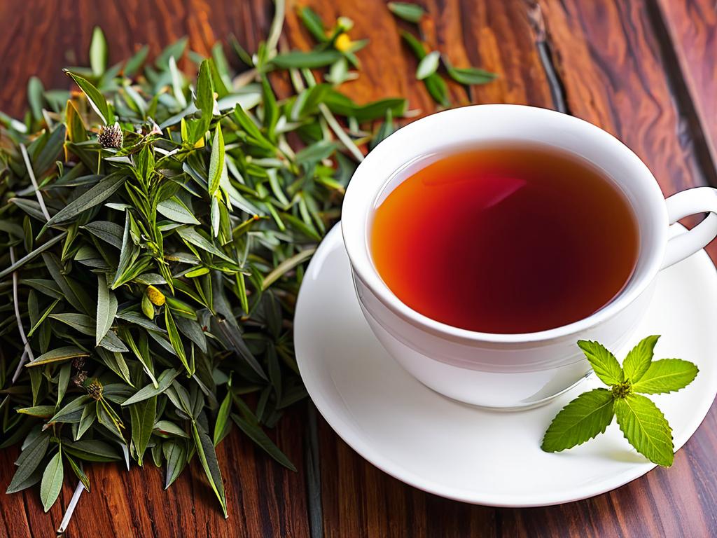 Травяной чай для облегчения симптомов инфекции мочевыводящих путей