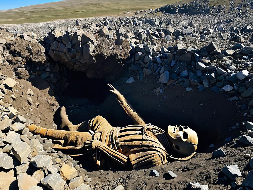 Фото обнаружения останков Кыштымского карлика