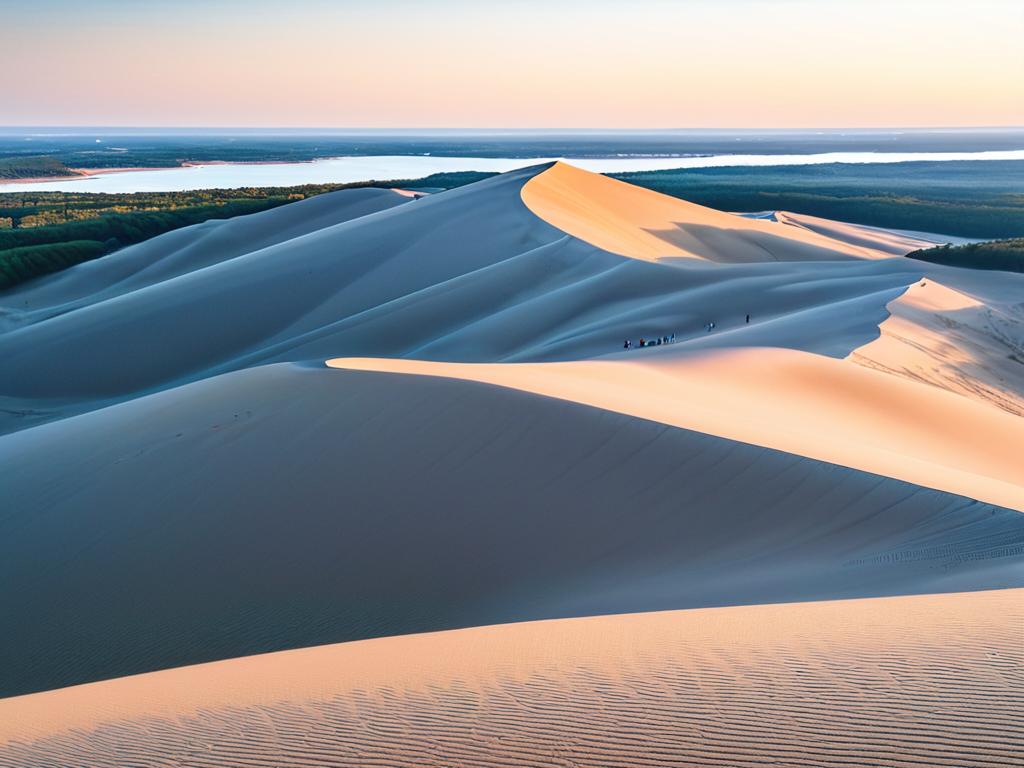 Дюна Парнидис высотой почти 50 метров, одна из самых высоких дюн Европы, находится в Ниде на