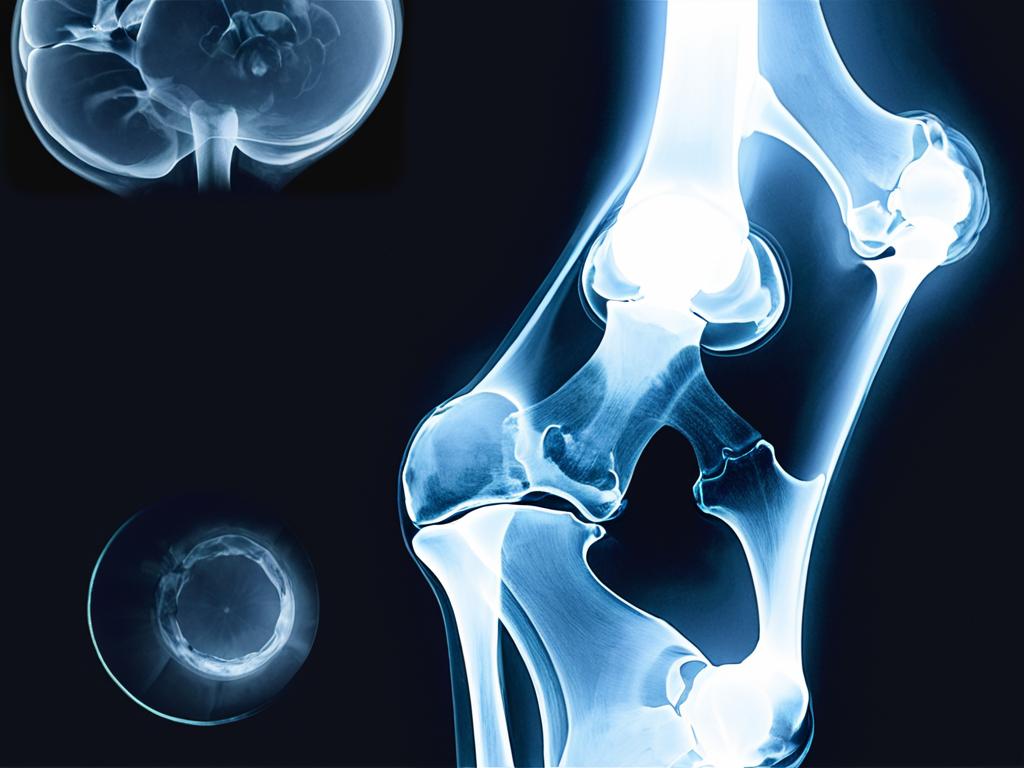 Рентген коленного сустава с сильным артритом