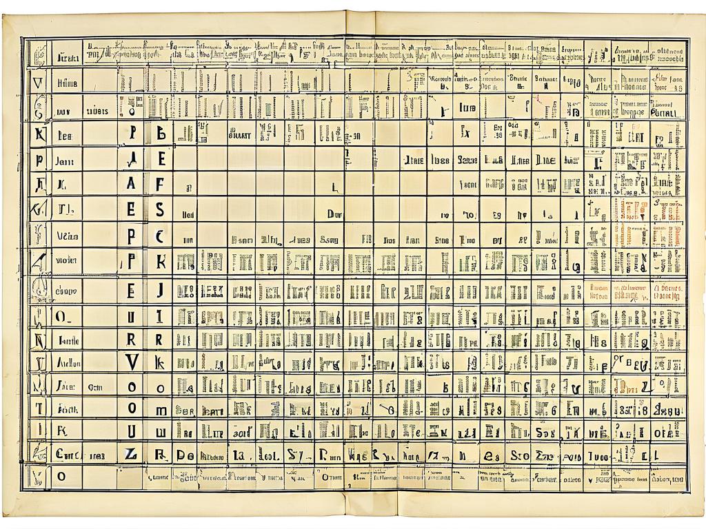 Таблица соответствия названий нот и букв латинского алфавита