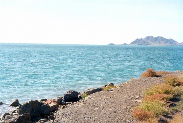 Где находится Каспийское озеро