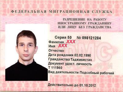 разрешение на временное проживание в российской федерации документы