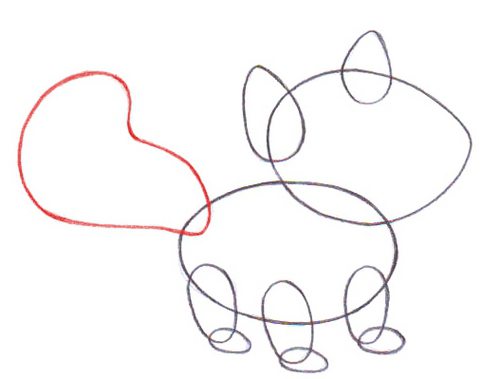 как нарисовать животное поэтапно карандашом