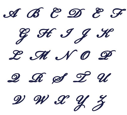 Как нарисовать красиво буквы алфавита 