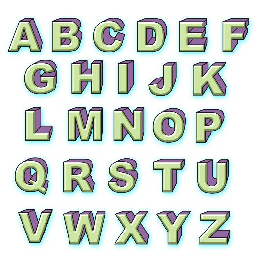Как нарисовать красивые буквы