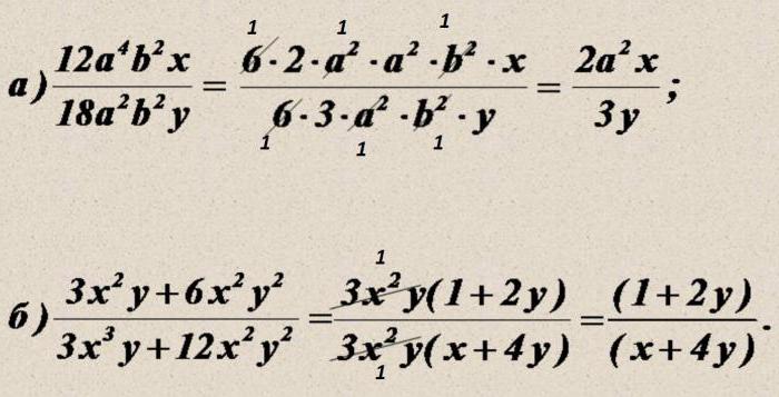как решать алгебраические дроби примеры