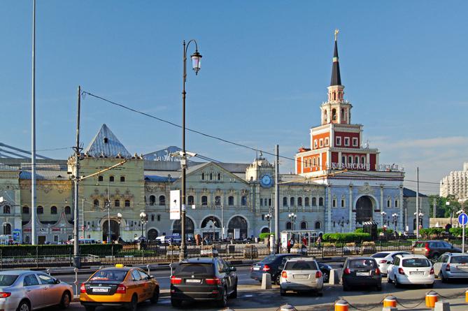 казанский жд вокзал в Москве