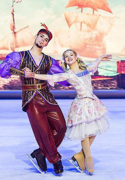 ледовое арена шоу Синдбад и принцесса Анна