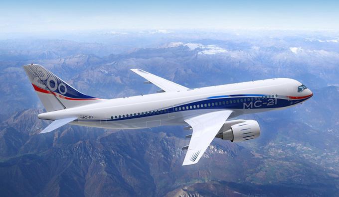 Новый российский самолет MC-21