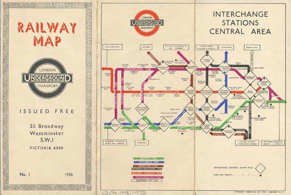 схема лондонского метро