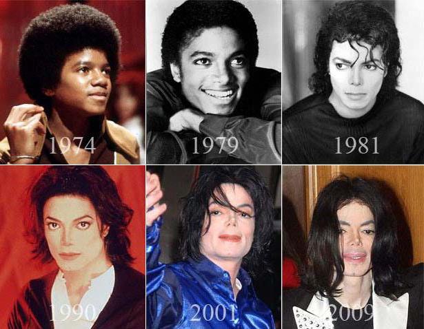 Майкл Джексон в молодости до операции