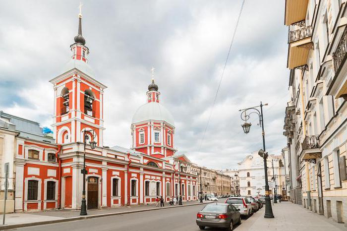 Пантелеймоновская церковь Санкт-Петербург описание