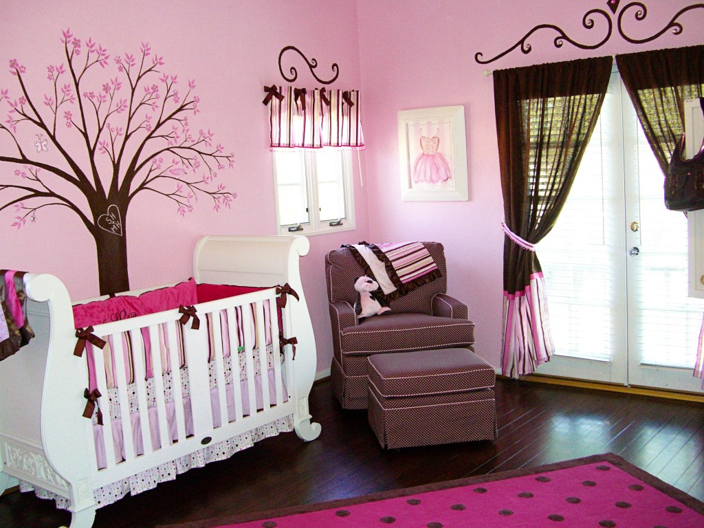 Комната для новорожденной девочки