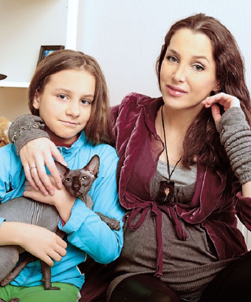 Евгения Чиркова с дочерью Евой