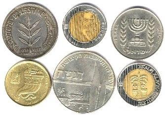 разменная монета Израиля