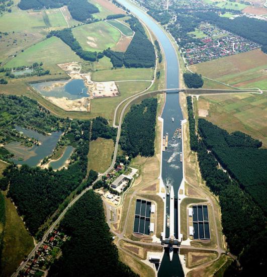 Магдебургский водный мост фото