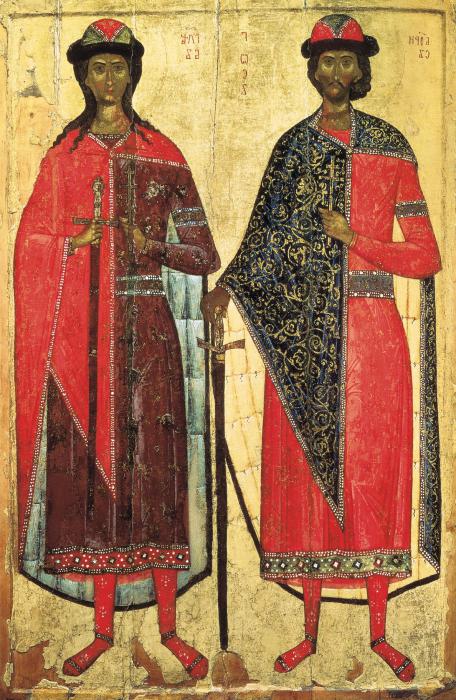 иконы русских святых