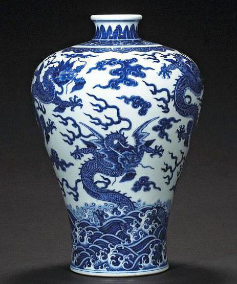 китайские напольные вазы 