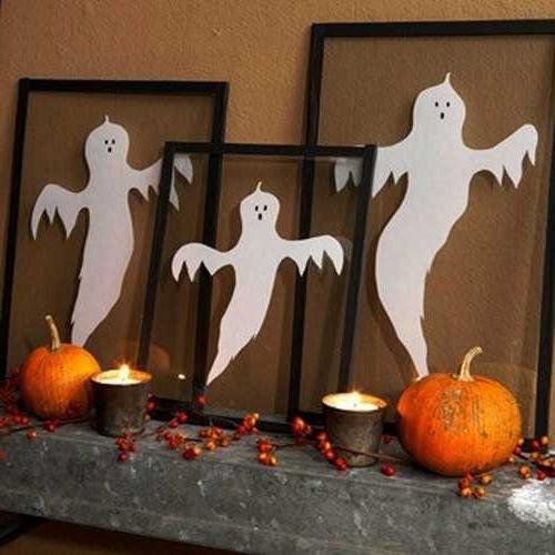 украшение интерьера дома на хэллоуин