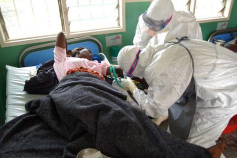 распространение вируса эбола
