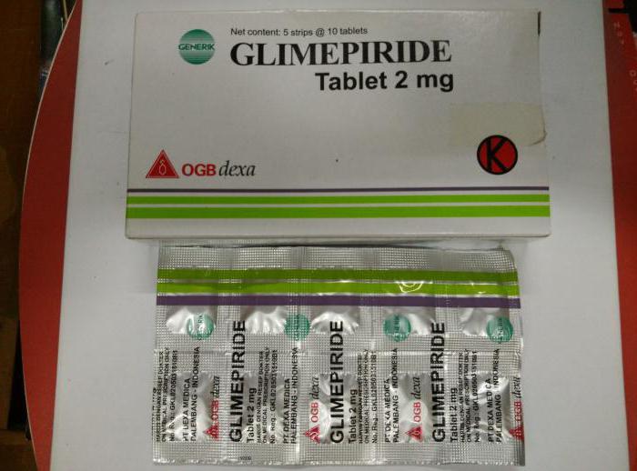 таблетки глимепирид 