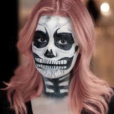 как сделать макияж скелета