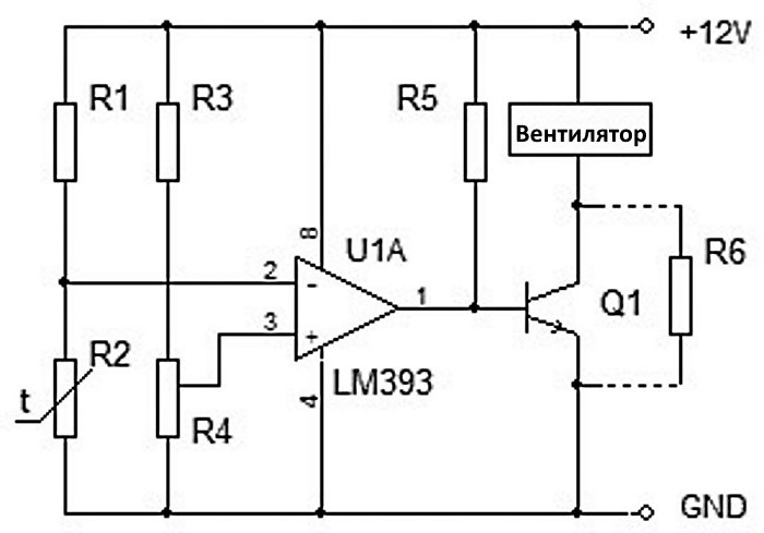 терморегулятор схема