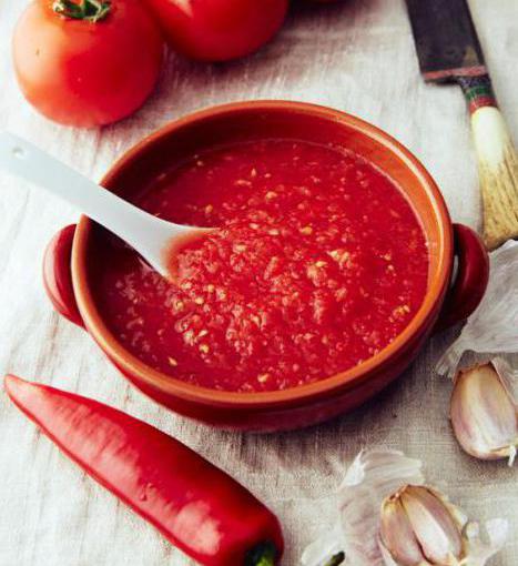 Аджика из красного перца на зиму: рецепты