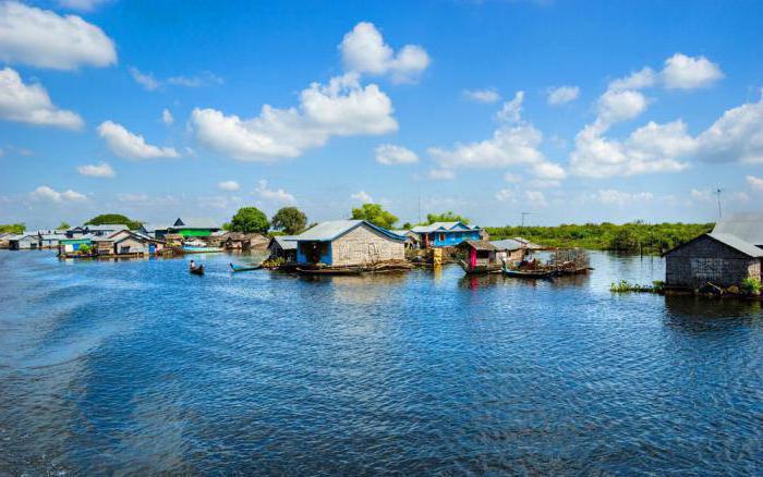 Озеро Тонлесап Камбоджа