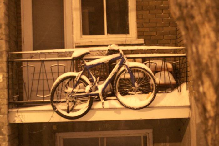Как хранить велосипед зимой
