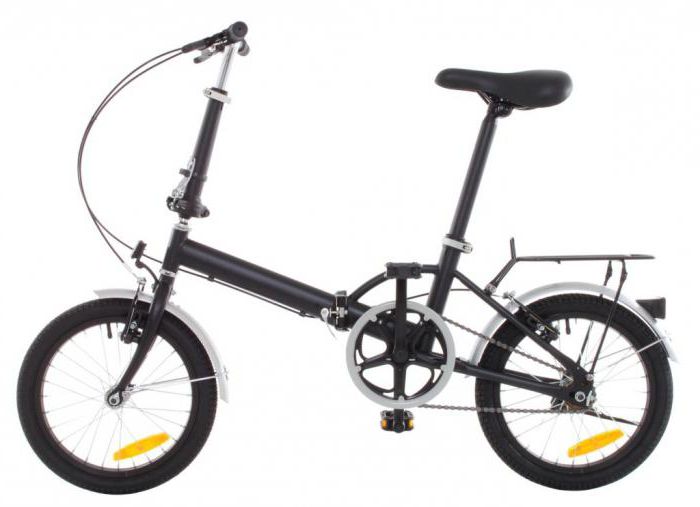 складной велосипед с алюминиевой рамой