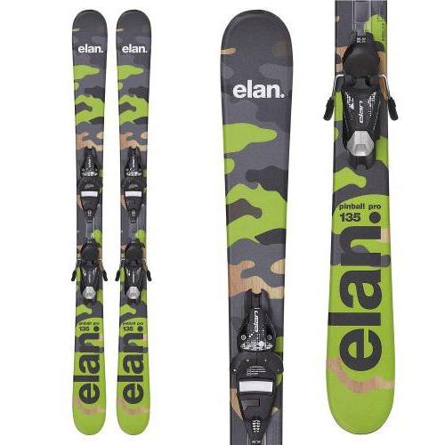 горный лыжа модель элан