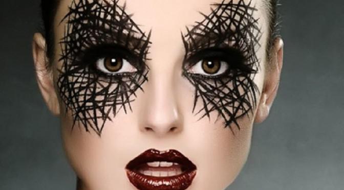 легкий макияж на хэллоуин фото