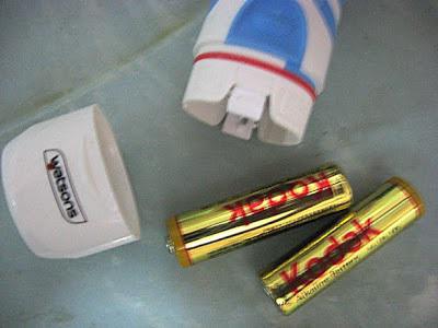 зубная щетка на батарейках для детей