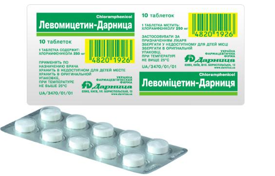 левомицетин таблетки от цистита
